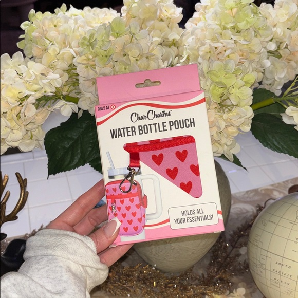 Stanley x Target Quencher 40oz Valentine's Day 2025 Set Pink Red Char Charms NWT - Picture 6 of 7